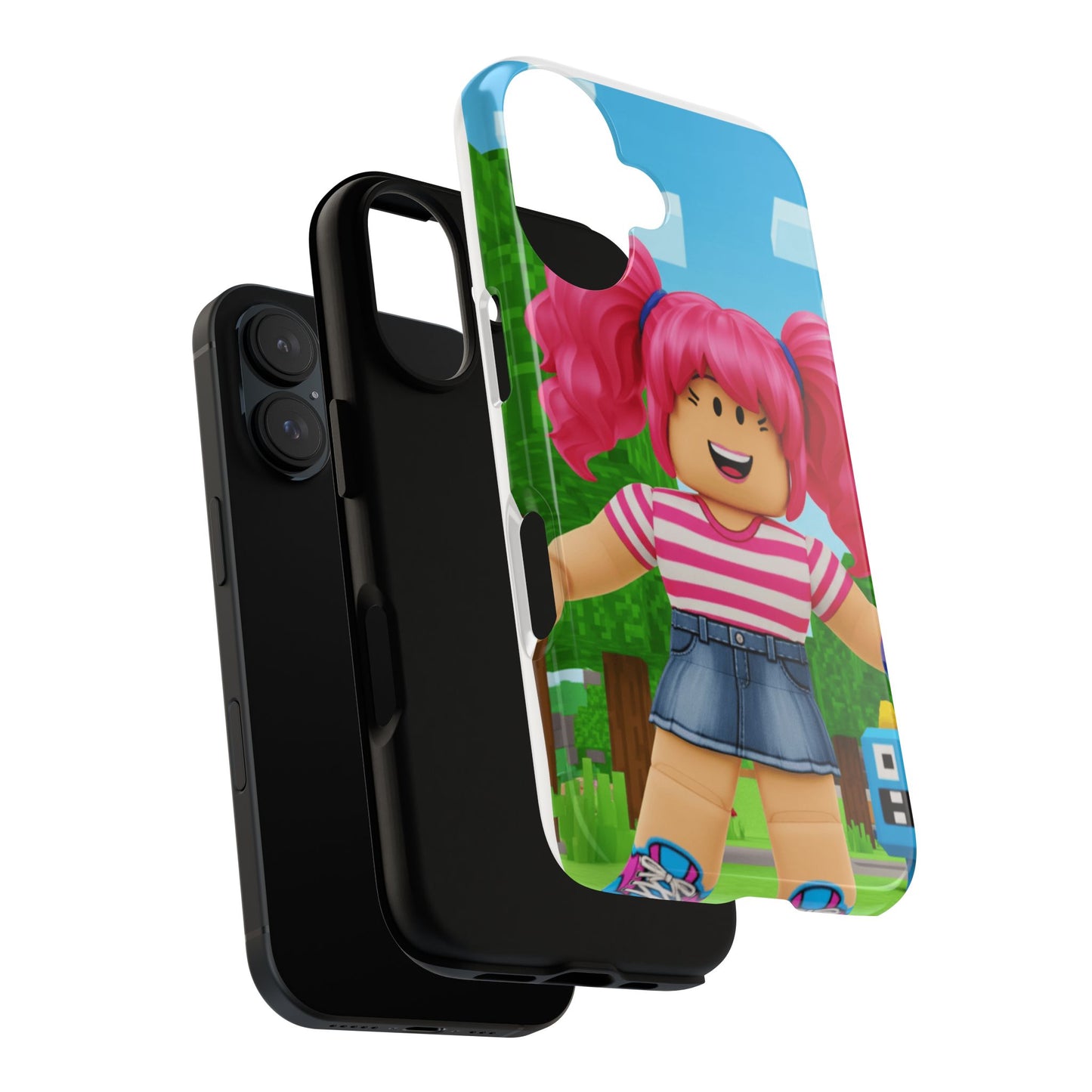 Roblox Phone Case, Fun Phone Cover for Gamers, Cute Kids Tech Accessory, Gift for Gamers, Colorful Tough Cases