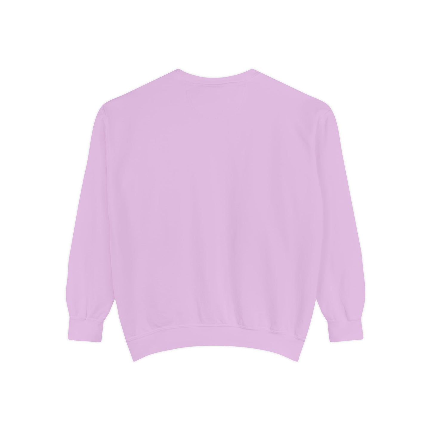 "Breathe" Unisex Garment-Dyed Sweatshirt | Relaxed Lifestyle, Gift for Wellness, Cozy Layer, Mindful Fashion, Casual Comfort