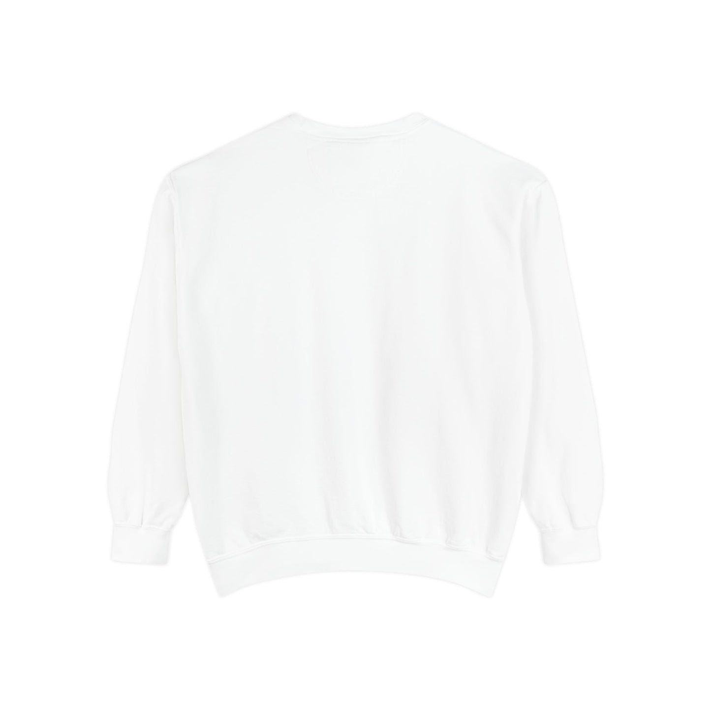 "Breathe" Unisex Garment-Dyed Sweatshirt | Relaxed Lifestyle, Gift for Wellness, Cozy Layer, Mindful Fashion, Casual Comfort