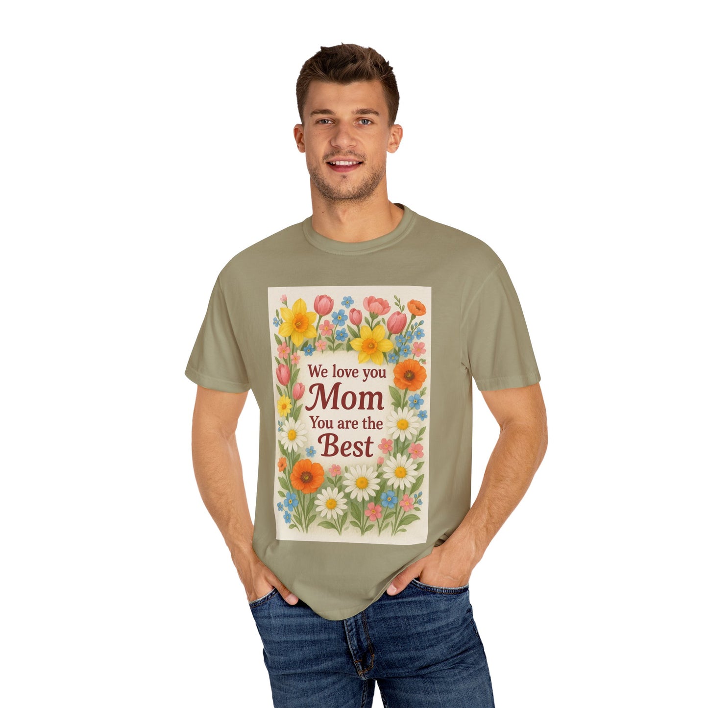 Mothers Day Unisex Garment-Dyed T-shirt