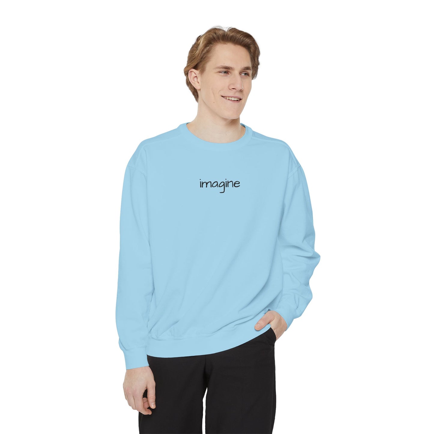 Cozy 'Imagine' Design, Casual Stylish Wear, Gift for Friends, Thoughtful Basics, Everyday Comfort