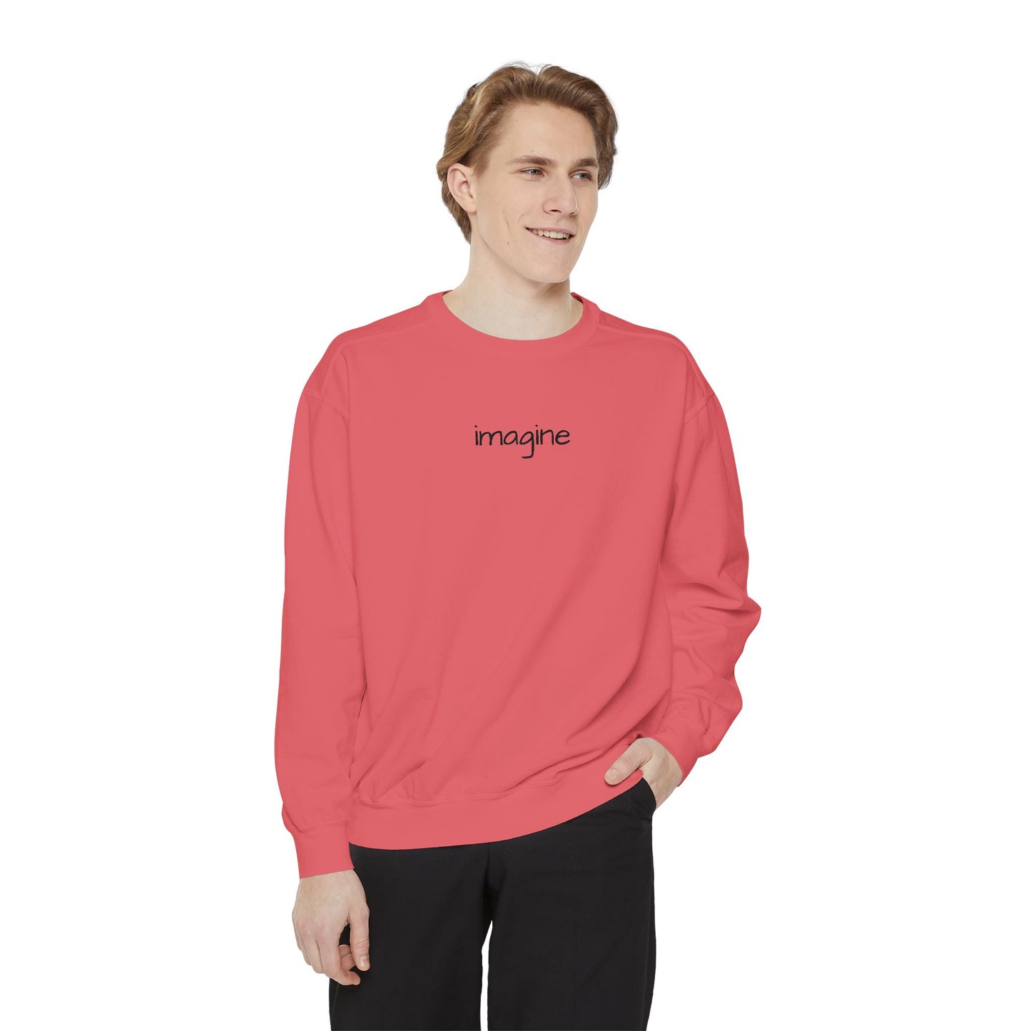 Cozy 'Imagine' Design, Casual Stylish Wear, Gift for Friends, Thoughtful Basics, Everyday Comfort