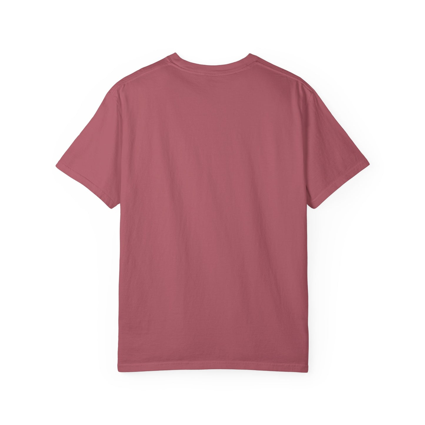"Curiosity" Garment-Dyed Unisex T-Shirt, Comfortable Tee, Casual Wear, Gift for Curious Minds, Unique Graphic Tee