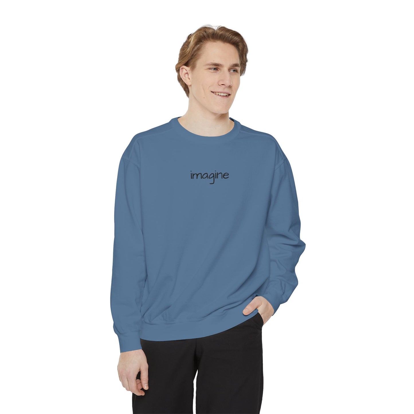 Cozy 'Imagine' Design, Casual Stylish Wear, Gift for Friends, Thoughtful Basics, Everyday Comfort