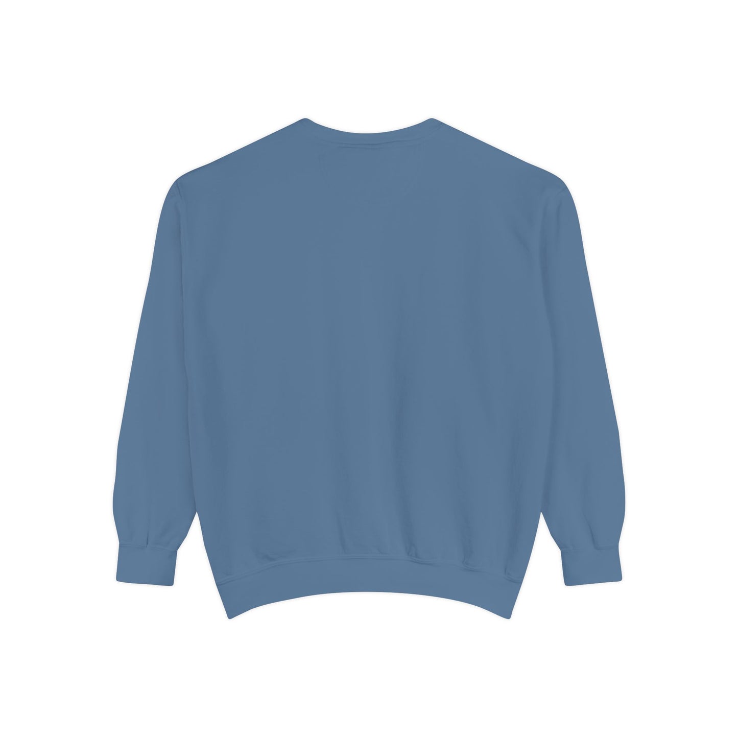 "Breathe" Unisex Garment-Dyed Sweatshirt | Relaxed Lifestyle, Gift for Wellness, Cozy Layer, Mindful Fashion, Casual Comfort