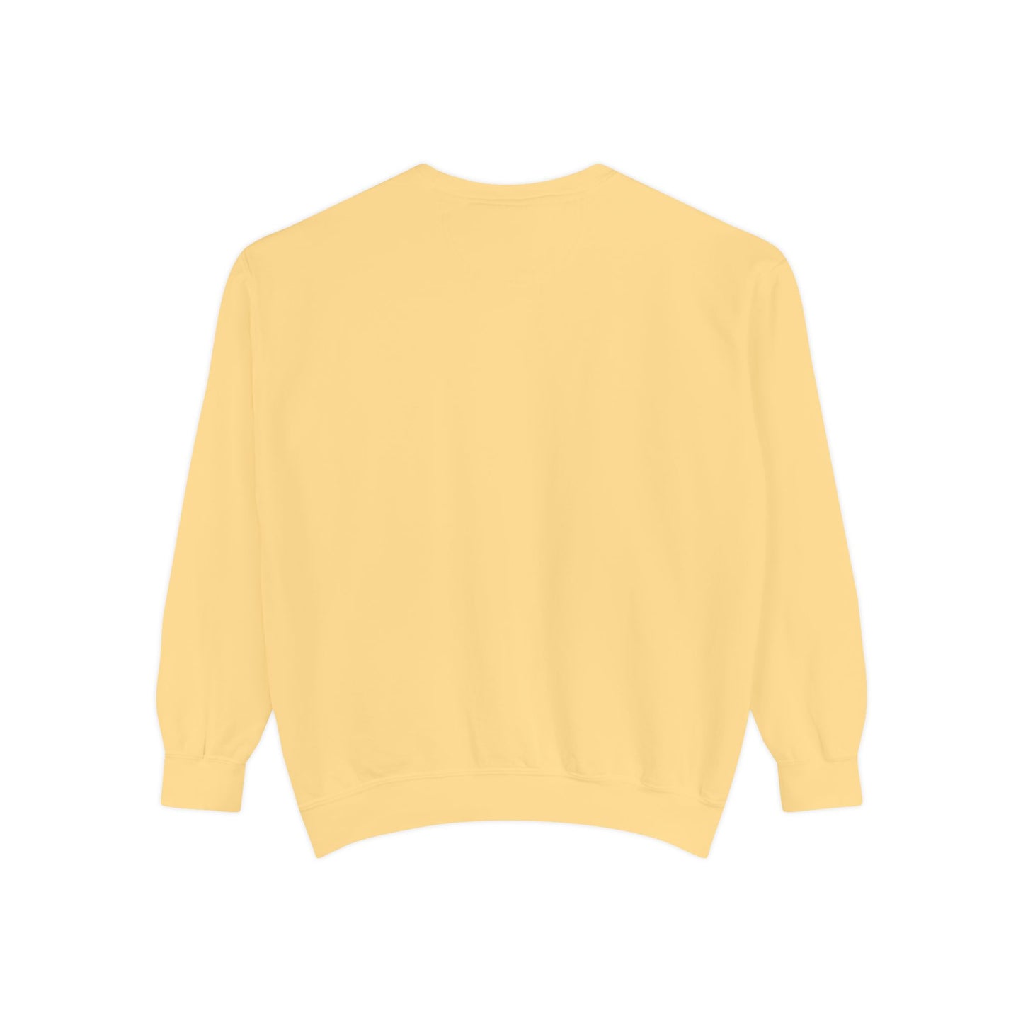 "Breathe" Unisex Garment-Dyed Sweatshirt | Relaxed Lifestyle, Gift for Wellness, Cozy Layer, Mindful Fashion, Casual Comfort