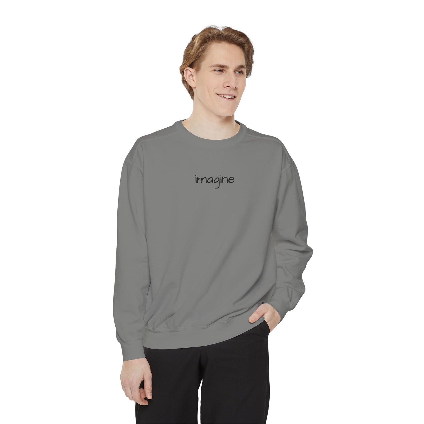 Cozy 'Imagine' Design, Casual Stylish Wear, Gift for Friends, Thoughtful Basics, Everyday Comfort