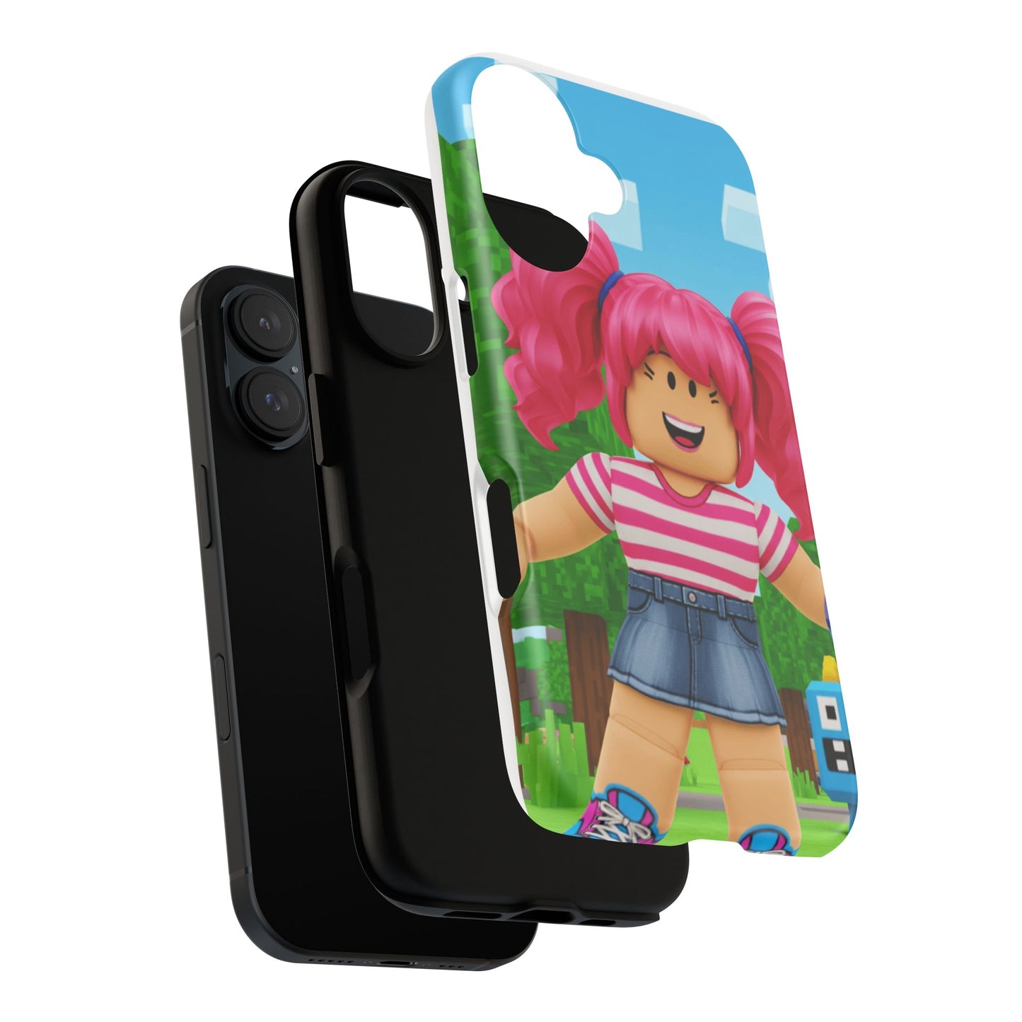 Roblox Phone Case, Fun Phone Cover for Gamers, Cute Kids Tech Accessory, Gift for Gamers, Colorful Tough Cases