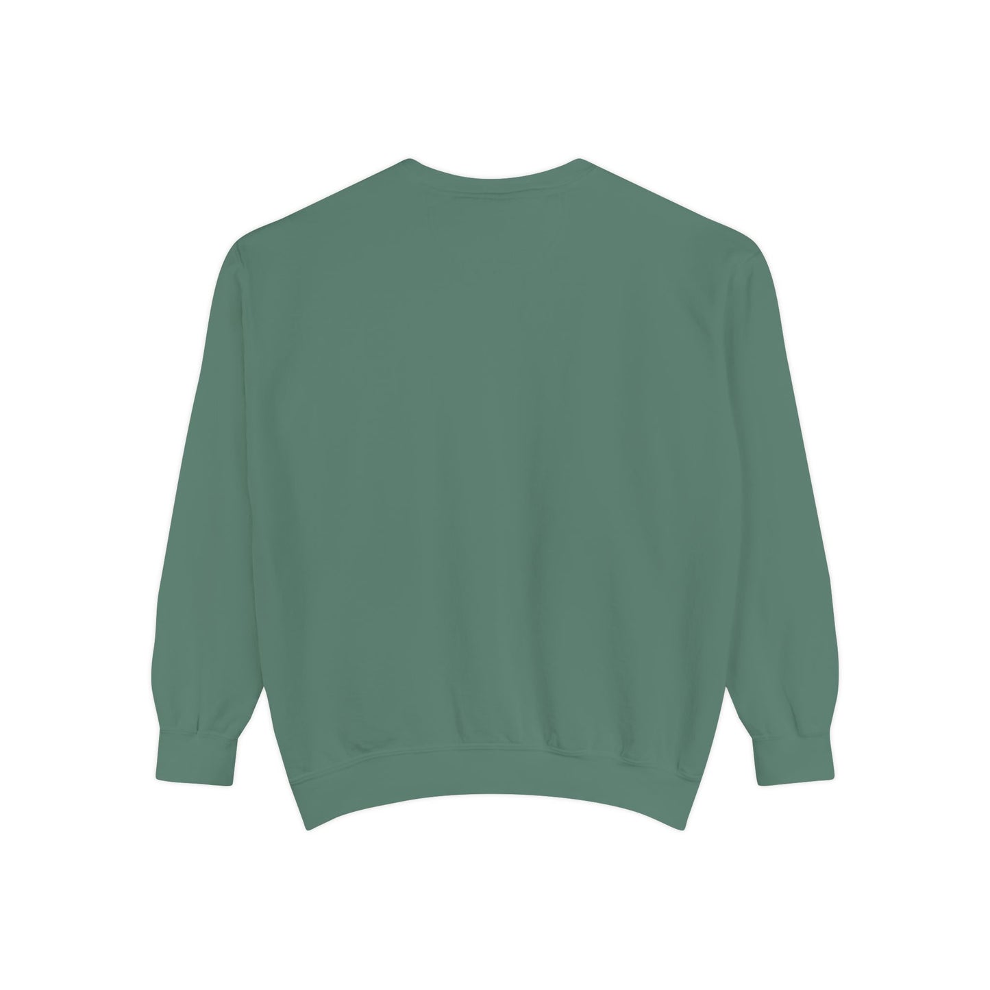 "Breathe" Unisex Garment-Dyed Sweatshirt | Relaxed Lifestyle, Gift for Wellness, Cozy Layer, Mindful Fashion, Casual Comfort