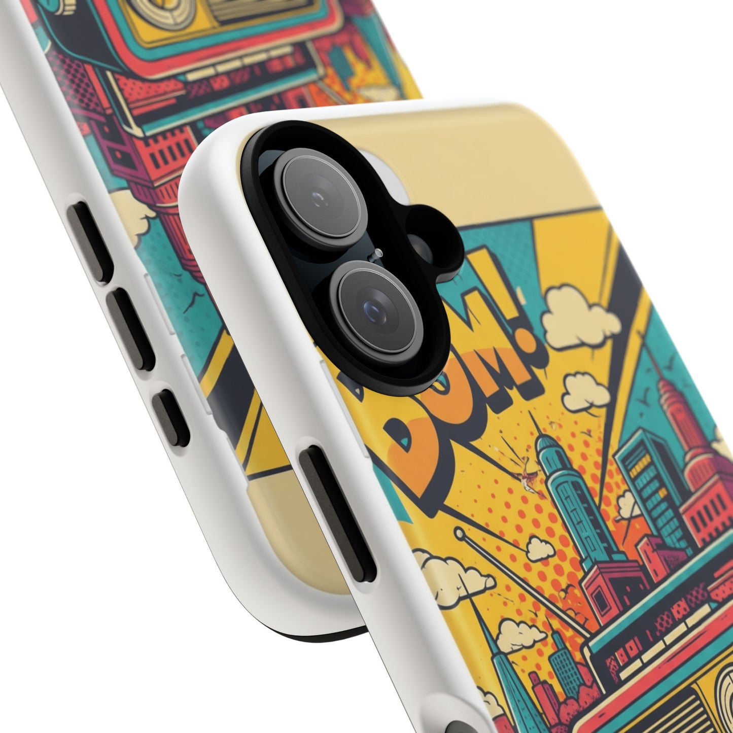 Retro Radio Phone Case | Tough Cases, Unique Phone Cover, Vintage Style, Gift for Music Lovers, Urban Aesthetic
