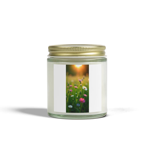 Scented Candles, Coconut Apricot Wax (4oz, 9oz)