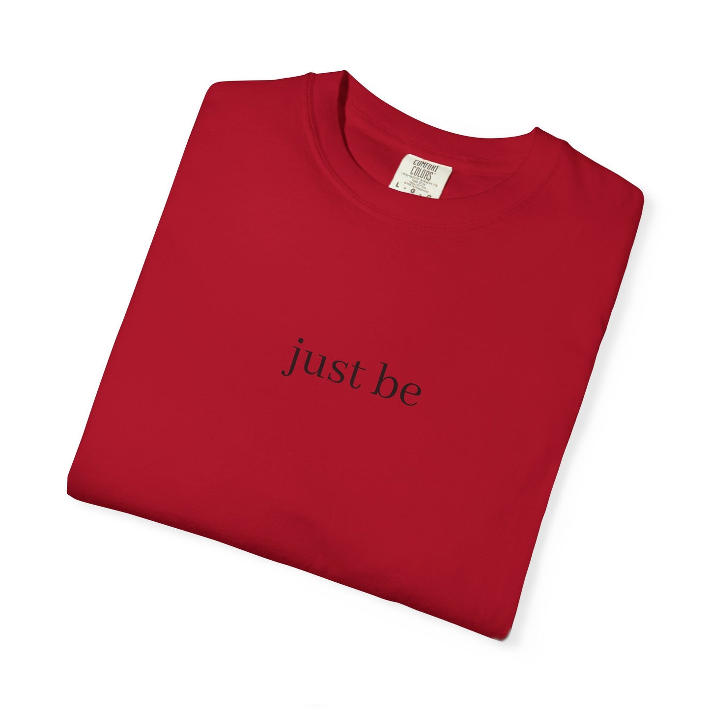 Minimalist 'Just Be' Unisex Garment-Dyed T-shirt | Casual Everyday Wear, Gift for Mindfulness, Relaxed Style, Self-Care, Inspirational [...]