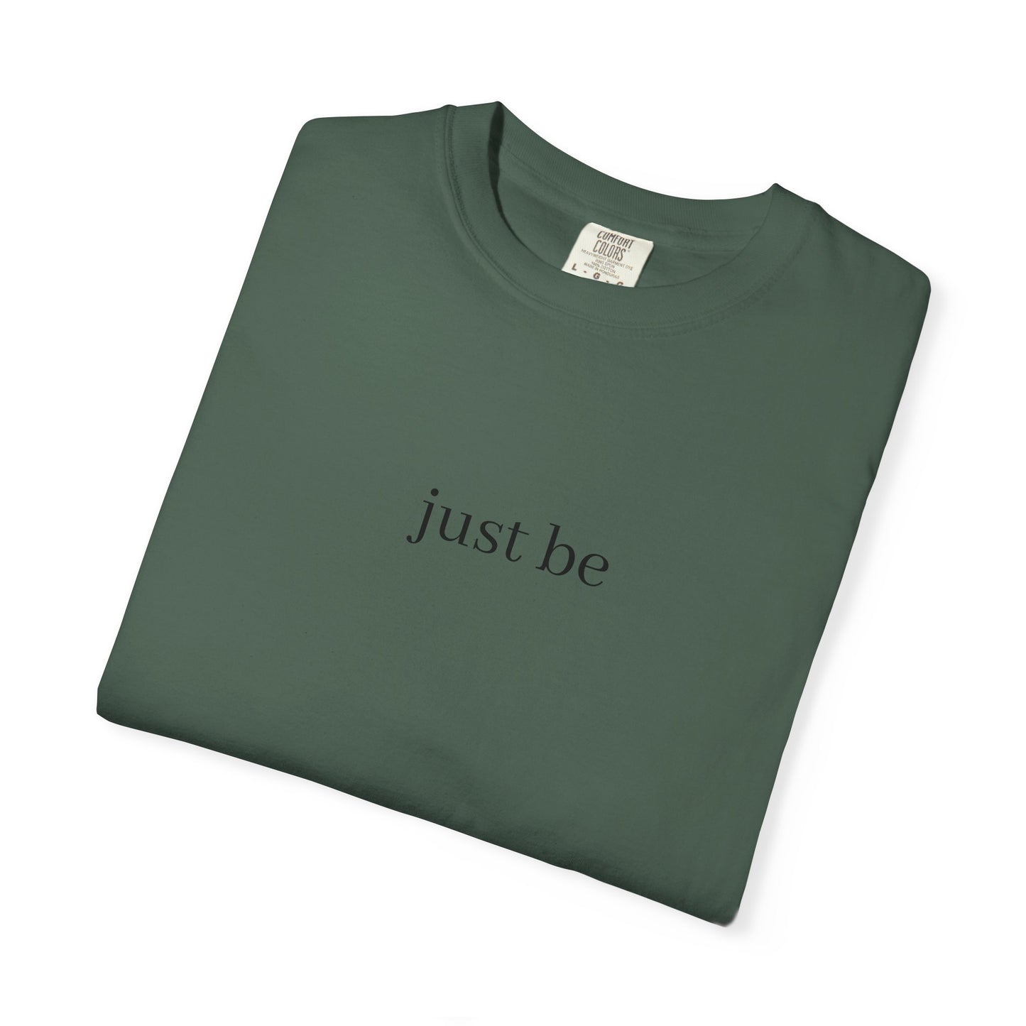 Minimalist 'Just Be' Unisex Garment-Dyed T-shirt | Casual Everyday Wear, Gift for Mindfulness, Relaxed Style, Self-Care, Inspirational [...]