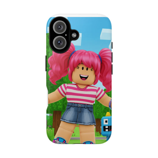 Roblox Phone Case, Fun Phone Cover for Gamers, Cute Kids Tech Accessory, Gift for Gamers, Colorful Tough Cases