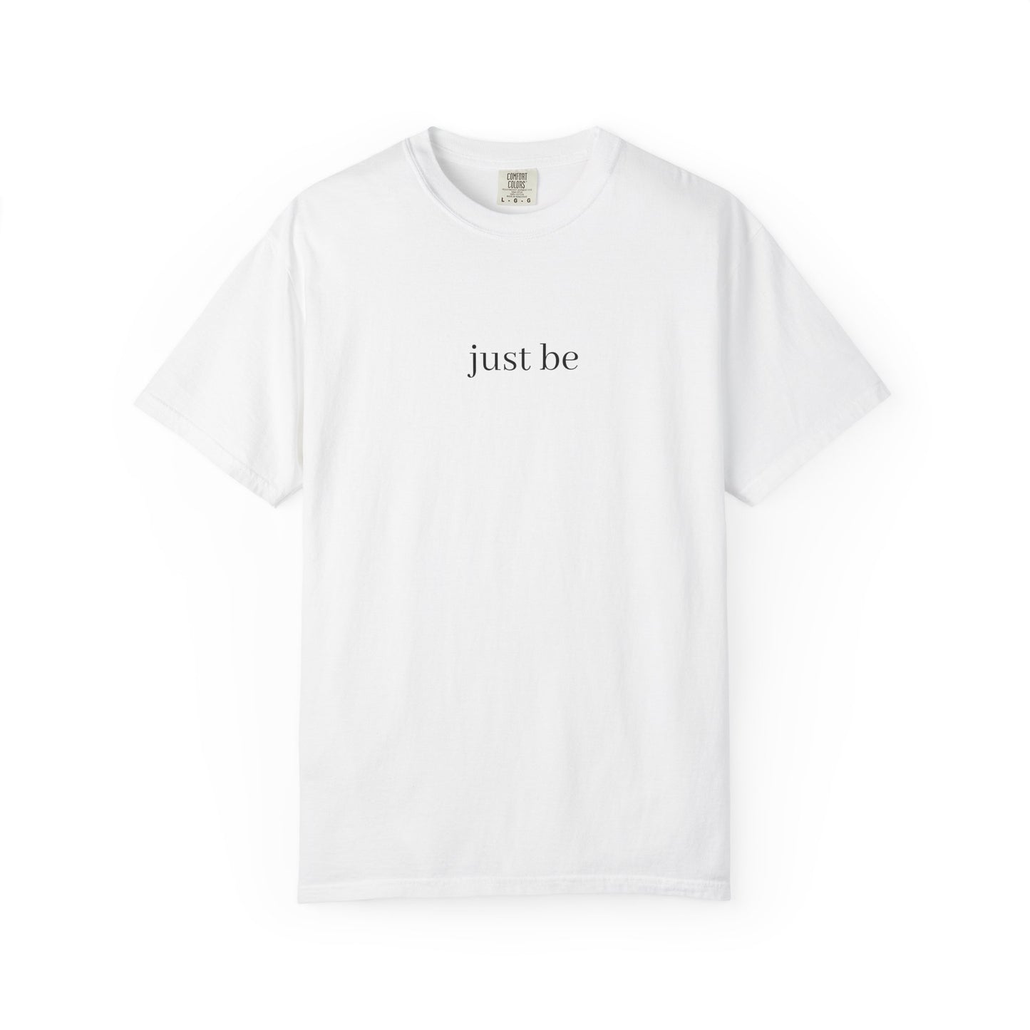 Minimalist 'Just Be' Unisex Garment-Dyed T-shirt | Casual Everyday Wear, Gift for Mindfulness, Relaxed Style, Self-Care, Inspirational [...]
