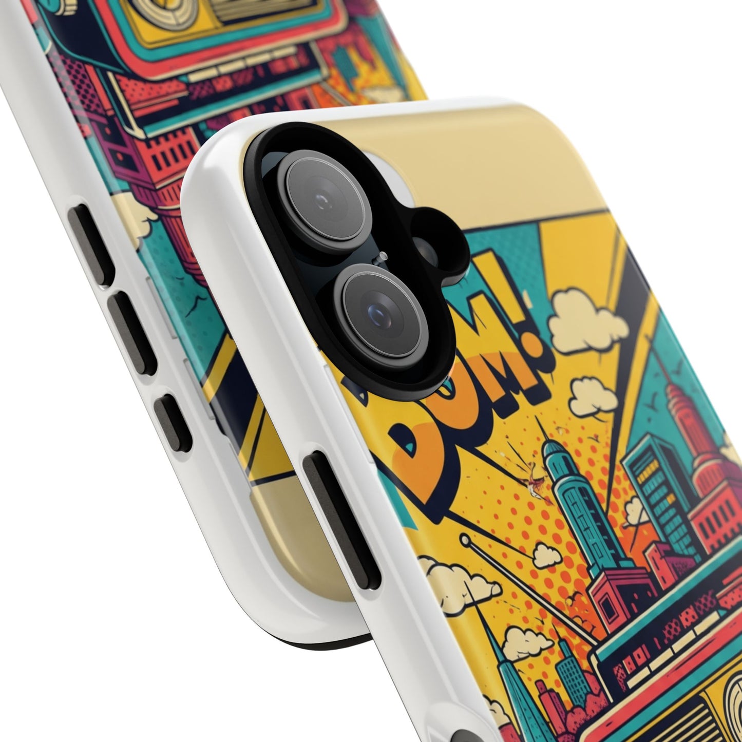 Retro Radio Phone Case | Tough Cases, Unique Phone Cover, Vintage Style, Gift for Music Lovers, Urban Aesthetic