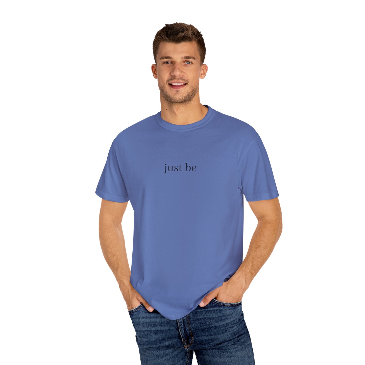 Minimalist 'Just Be' Unisex Garment-Dyed T-shirt | Casual Everyday Wear, Gift for Mindfulness, Relaxed Style, Self-Care, Inspirational [...]